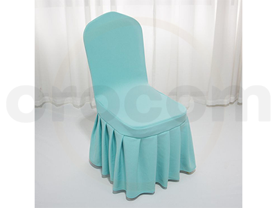 Housse de chaise Bleu ciel