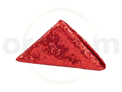 Torchon de table - Rouge