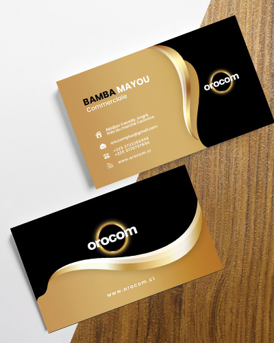 Carte de visite simple