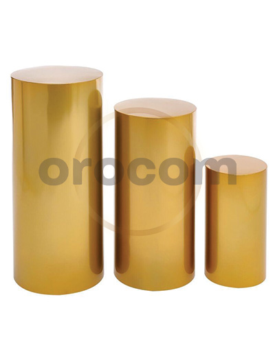 Lot de support de fleur - Or